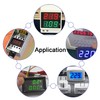 Greluma Pack of 2 DC 5V-120V Digital Voltage Display, 0.56