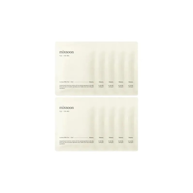 Mixsoon Soybean Milk Pad 16ml 30 Pz Exfolia Hidrata Mejora