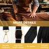 Telooco Leather Shoulder Strap Replacement 85-150cm Adjustable Leather Belt for