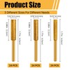 Lainballow 72 Pcs Diamond Chainsaw Sharpener Bits, 3 Size Chainsaw