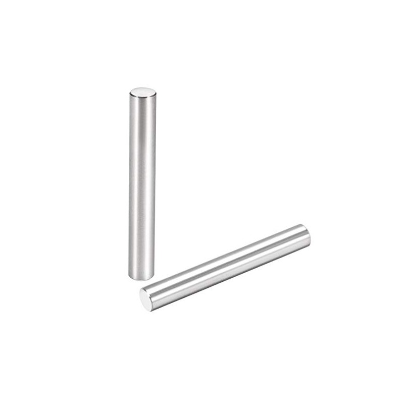 sourcing map 15Pcs 6mm X 45mm Dowel Pin 304 Stainless