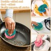 12 Pack Dual Sided Scrub Sponge, Bulk Sponges,Dual-Sided Multi-Functional Premium