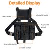 Tactical Chest Bag, Waterproof Tactical Chest Rig Pack with Muti