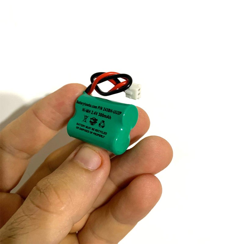232020 Battery SERVERPASS Pager 450 46785 B11550 PAGSPVTFPB 2.4v 300mAh