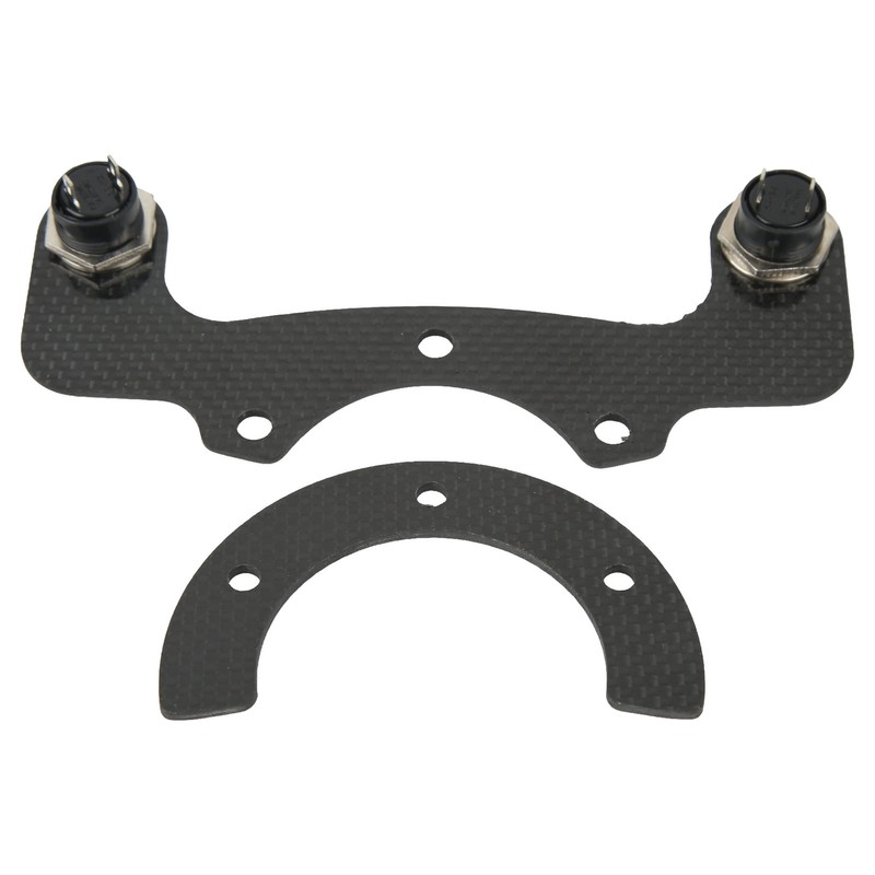 External Horn Button Kits Carbon Fiber 6 Bolts Steering Wheel