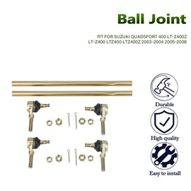 2 Tie Rod Set For Suzuki Quadsport 400 LT-Z400Z LT-Z400 LTZ400 LTZ400Z 2003-2004 2005-2008
