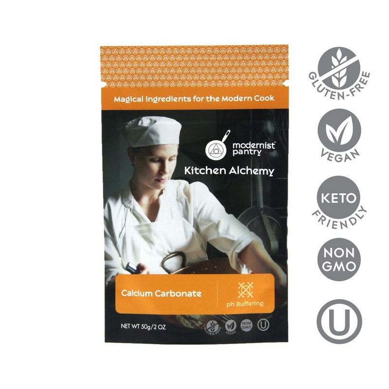 Pure Calcium Carbonate ⊘ Non-GMO Gluten-Free Vegan OU Kosher Certified