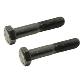 Flewdart 2pcs messerschraube rasenmäher 9.5mm x 51mm SAE-Klasse 8, Schraube Rasenmäher Messer 3/8 für Honda GCV160, Castelgarden 12735698, Snapper 9-0167, Stiga 9987-5251-12, Bestgreen & Alpina