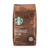 Starbucks Medium Roast Ground Coffee — Breakfast Blend — 100%