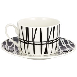 finreison Corona Cup & Saucers Black fin10 – 3 – 28
