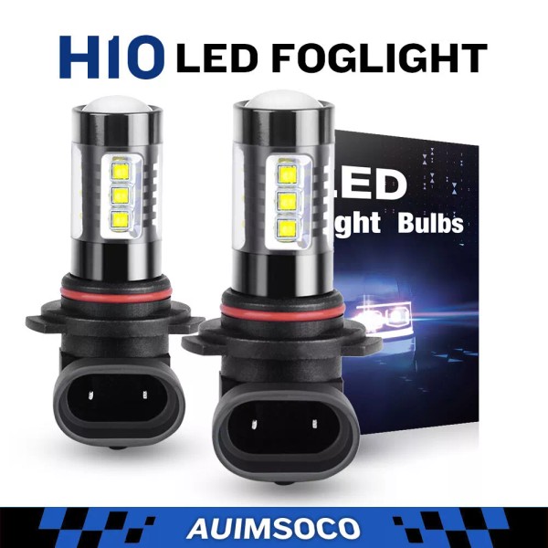 AUIMSOCO 2X For Ford Ranger Mustang F-150 Explorer LED Fog