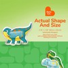 BioSwiss Bandages, Baby Dino Shaped Self Adhesive Bandage, Latex Free