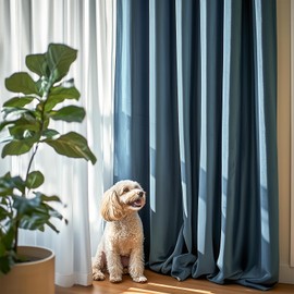 Lazzzy Blue Blackout Velvet Curtains 96 Inch Long Pinch Pleated Room Darkening Drapes Luxury Back Tab Thermal Insulated Treatments for Bedroom Living Room 2 Panels, 52 x 96 Inch, Slate Blue