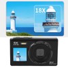 Bewinner 5K Vlog Camera with Dual Screen, 80MP Photo, 18X