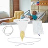 Urine Collector Bag 1000ml Reusable Skin Friendly Silicone Urine Drainage