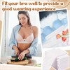 Wesnoy 20 Pack Cotton Tummy Liners and Bra Liners Set