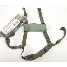 US Military Helmet Advanced Combat Helmet Chin Strap Foliage Army Military ACH MICH + P38
