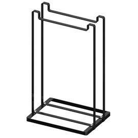 Thipoten Hanger Organizer, Adjustable metal Hanger Stacker for adults and children, Holding up to 55 velvet/wire/plastic hangers, Perfect Space Saver for Closet Laundry Room (Black)