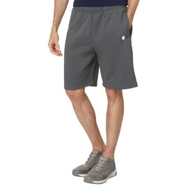 Carhartt Men's Relaxed Fit Midweight Fleece Short, Carbon Heather, X-Large