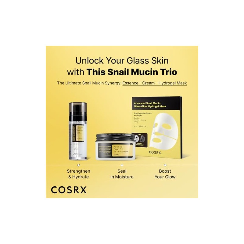 Advanced Snail Radiance Dual Essence by Cosrx for Unisex -