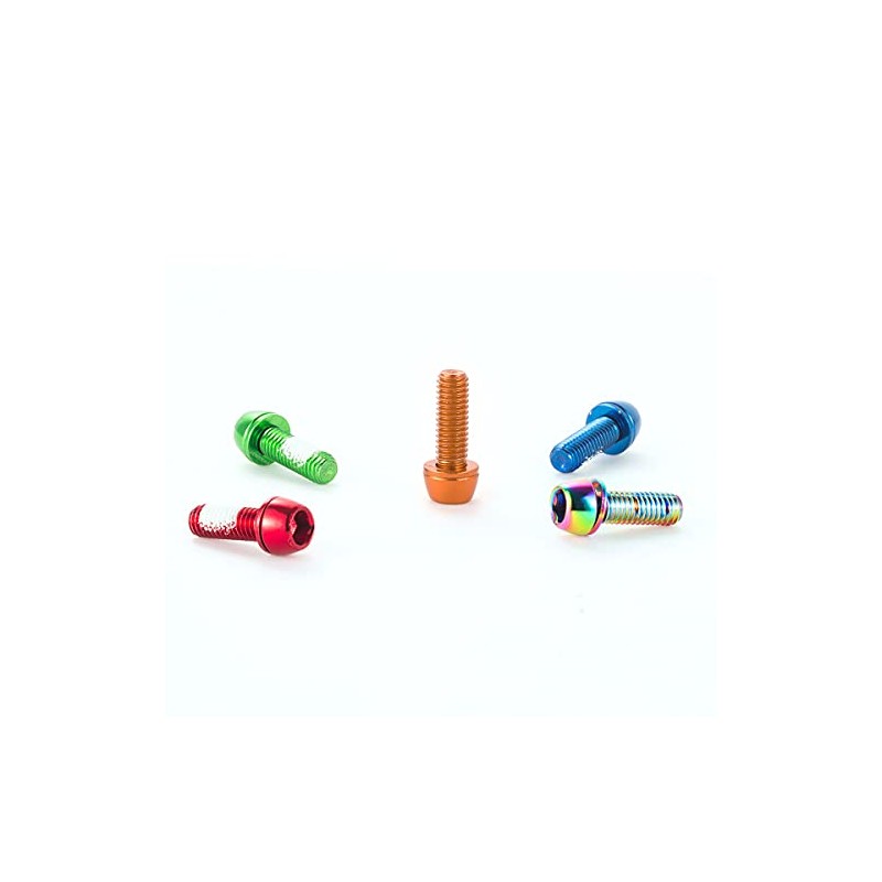 Chooee Bicycle Disc Brake Caliper Bolts, M6 X 18mm Caliper