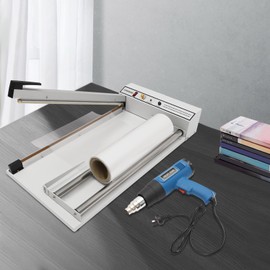 Heat Sealer, Multi-functional Commercial Packaging Sealer with 1500W Powerful Hot Air Gun for Heat Shrink Film Packaging of Shoes, Liquor, Books, Tea, CDs, Food, Etc.
