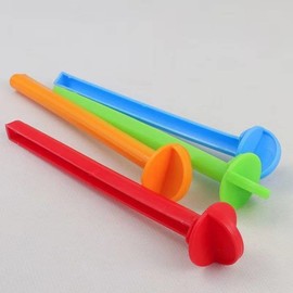 NentMent 4 Pack Perches for Small Bird Cages Plastic Holder Stick Platform Standing Bar Rod Universal Stand for Birds Finch Canary Budgie Parakeets Parrotlets Cockatiels Cage Corner Paw Rest Toy