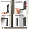 Mousike Magnetic Door Catch Heavy Duty 90lb Door Magnets with