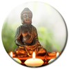 Fridge Magnets Buddha Wellness Set of 4 Decorative Gift Set