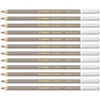 STABILO 1400/706"Carb0thello Chalk-Pastel" Colouring Pencil - Warm Grey 4 (Pack