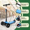 besrey Kick Scooter for Kids Ages 3-10, 3-Wheel Folding Scooter