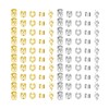 100 Pcs Gold & Silver Dreadlock Beads Locks Accessories Hair