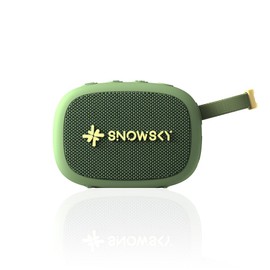 FiiO/Snowsky Anywhere Portable Bluetooth Speaker withIPX6 Waterproof, 21H Playtime, Wireless Stereo Pairing, HiFi Sound, Bluetooth 5.4, Bassup for Camping, Hiking, Outdoor,Travel,Home (Olive Green)