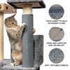Furhaven Wrap Around Scratching Post Cover for Indoor Cats, Fits