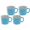 Corningware 20oz Pool Blue Round Soup Meal Mug - 4
