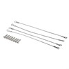 Cabinet Door Restraint Cables, Stainless Steel Cabinet Hinge Restrictor, Flexible