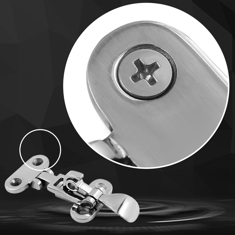 Laorde Stainless Steel Hasps Marine Grade 316 SS Boat Latches