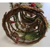 Pinecone and Berries Tabletop Christmas Tree - Snow Flocked Pine