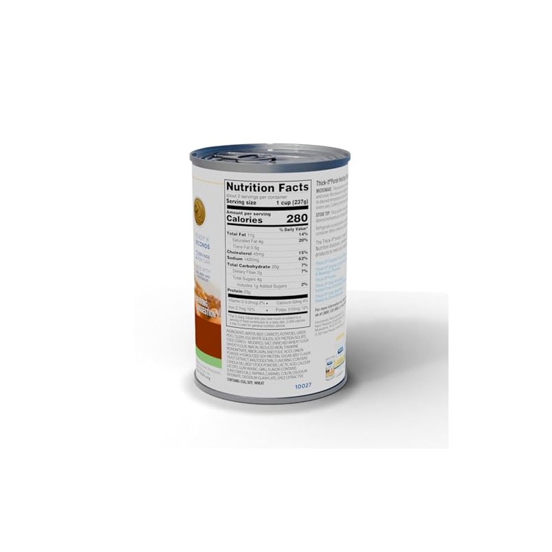 Thick-It Pureed Beef Stew (IDDSI), Made with Real Beef &