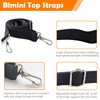 Bimini Boat Top Straps, 2 Pack Bimini Top Straps Adjustable