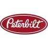 Peterbilt Trucks Red & White 4" Small Oval Matte Vinyl