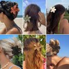 Sisiaipu Pinzas para El Cabello con Forma de Flor, 6