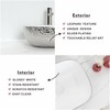 J-FAMILY 18.3'' x 13'' Bathroom Vessel Sink Leopard Texture Silver