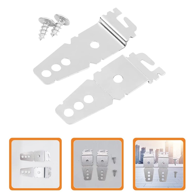 TEHAUX 2pcs Dishwasher Stand Dishwasher Clips Dishwasher Bracket Mounting Granite