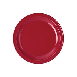 Waca crockery Colora flat plate, red dishes