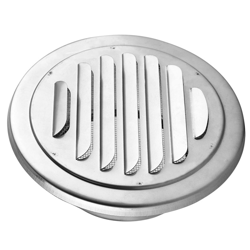 Haosie Stainless Steel Air Vents, 4 Inch Round Soffit Vent,