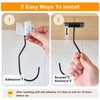 Lifevc Self Adhesive Banana Hook Under Cabinet - Banana Hanger