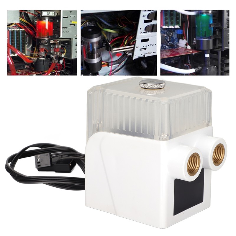 CPU Water Pump G1/4 Ultra Quiet Water Cooling 12V 450L/H