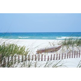 BIGGIES-Window Well Scene-Carolina Coast 90" X 60"