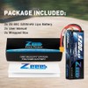 Zeee 2S 5200mAh Lipo Battery 7.4V 80C Battery with XT60